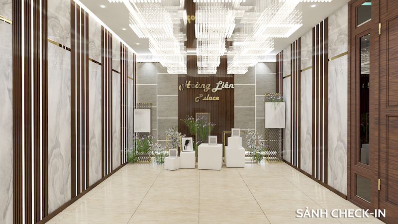  Thi công nhựa nội thất cho TT Tiệc cưới Hoàng Liên