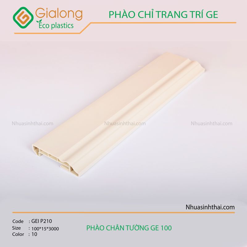 Phào chân tường 100 GEI P210