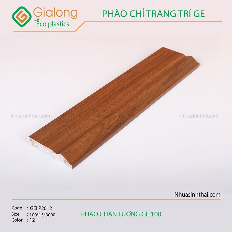 Phào chân tường 100 GEI P2012