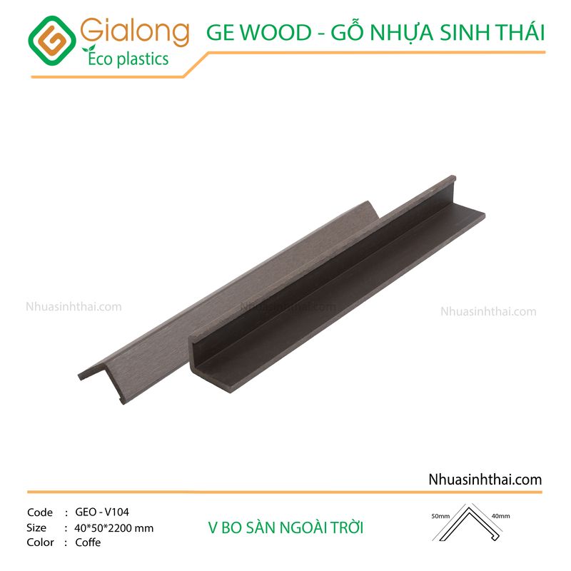 V bo sàn ngoài trời GE - GEO-V104