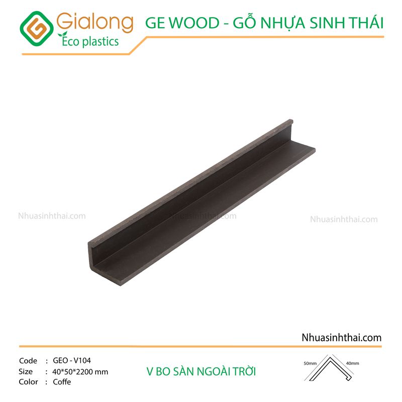 V bo sàn ngoài trời GE - GEO-V104