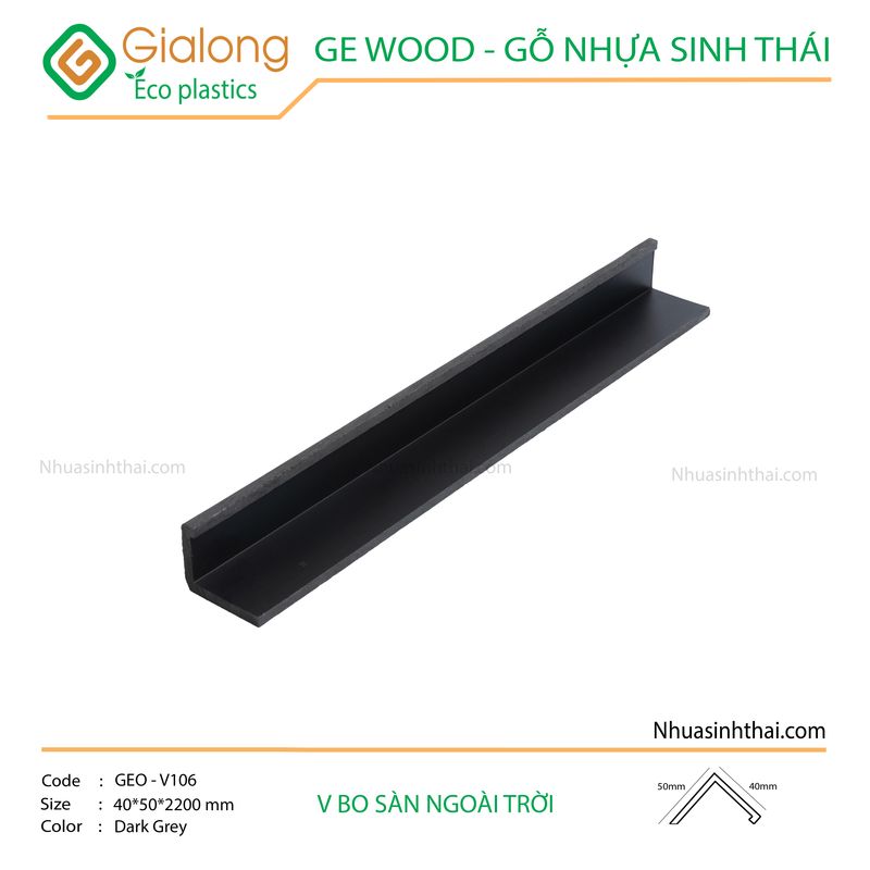 V bo sàn ngoài trời GE - GEO-V106