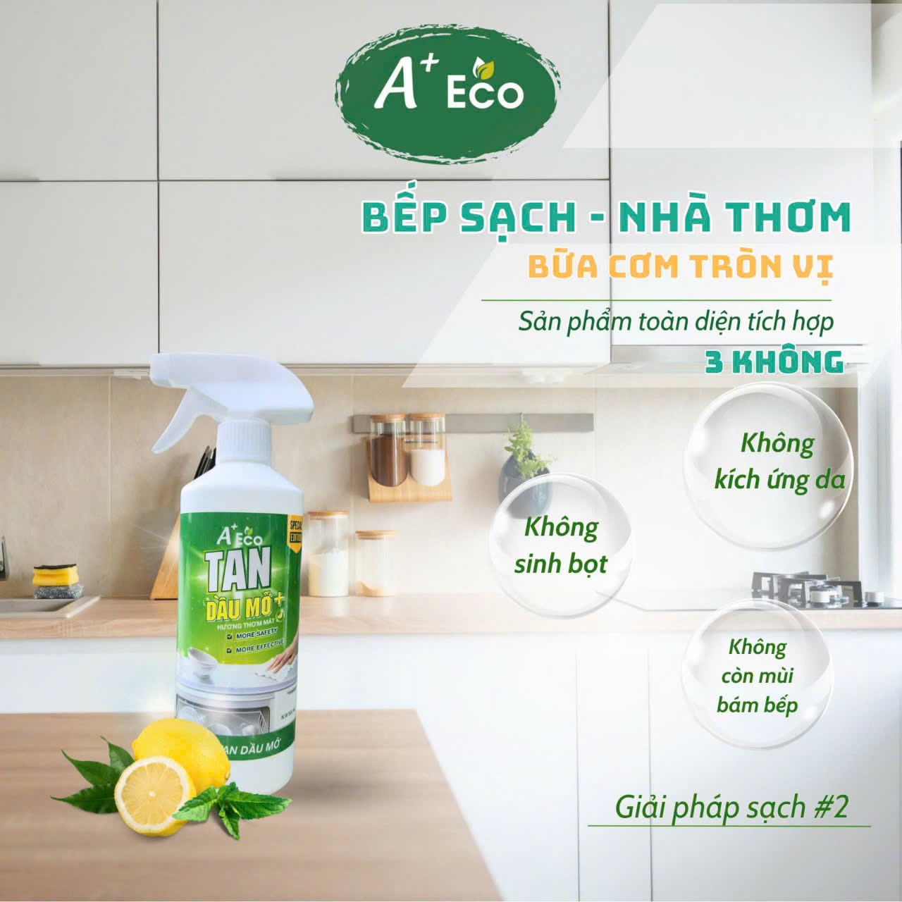 A+Eco Tan dầu mỡ